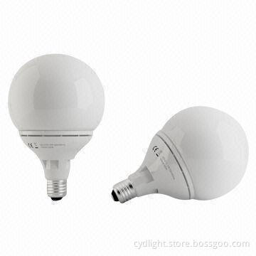 LED G120 Glass Non-dimmable Bulbs, 230V, 10W, 86mA, Warm White, 780lm, Aluminum, Plastic